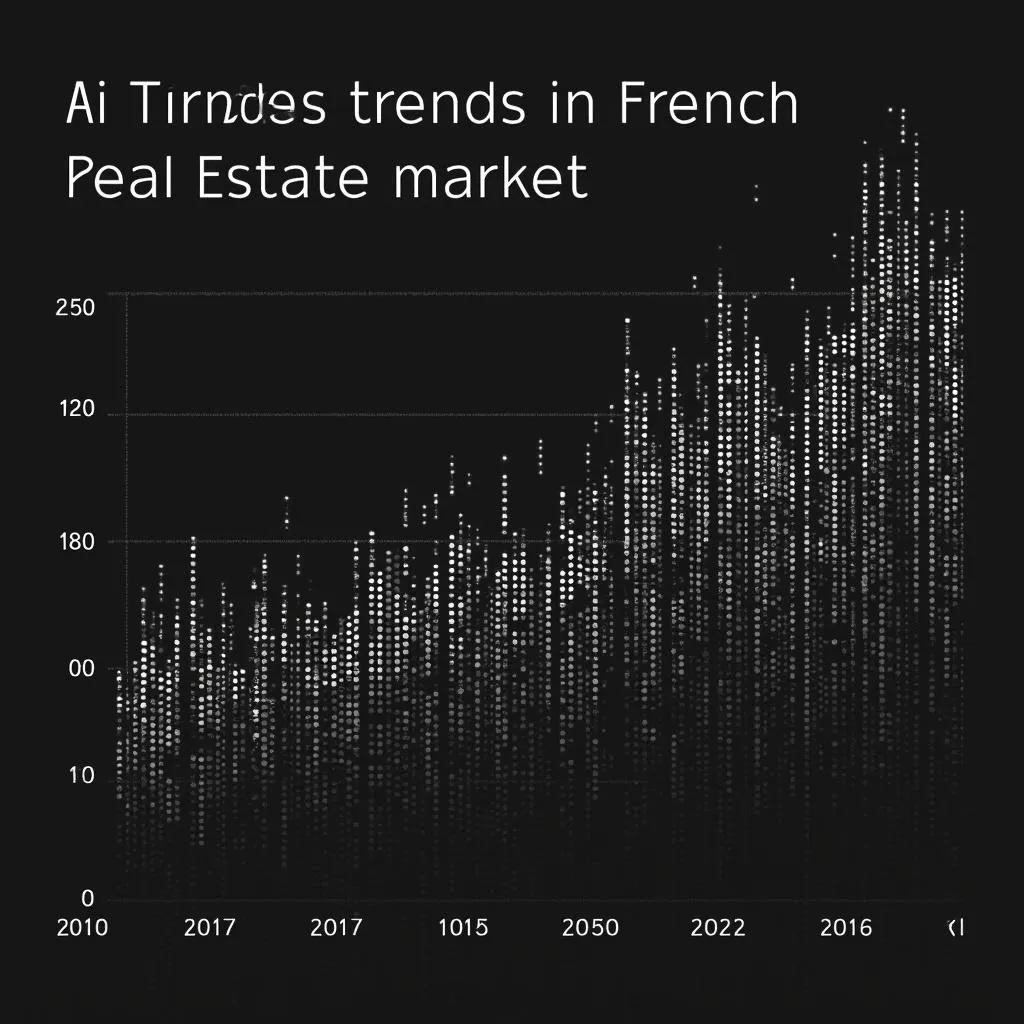 Visualisation des tendances du marché immobilier par IA